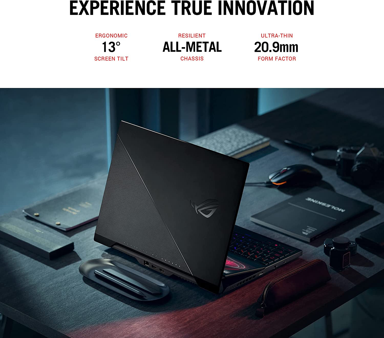 ROG Zephyrus Duo SE 15 Gaming Laptop - 15.6" 300Hz FHD IPS Display, NVIDIA GeForce RTX 3060, AMD Ryzen 9 5980HX, 16GB DDR4 RAM, 1TB PCIe SSD, Per-Key RGB Keyboard, Windows 10 Home, Model GX551QM-ES96