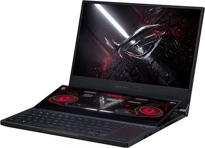 ROG Zephyrus Duo SE 15 Gaming Laptop - 15.6" 300Hz FHD IPS Display, NVIDIA GeForce RTX 3060, AMD Ryzen 9 5980HX, 16GB DDR4 RAM, 1TB PCIe SSD, Per-Key RGB Keyboard, Windows 10 Home, Model GX551QM-ES96