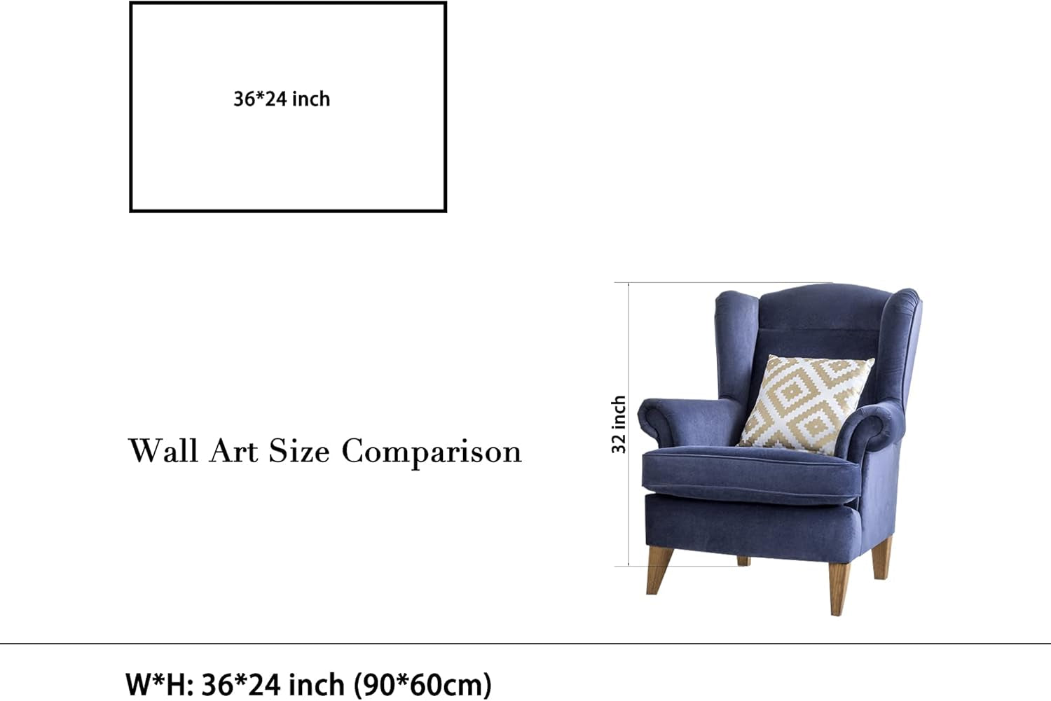 Great Wave of Kanagawa by Katsushika Hokusai - Giclee Canvas Print, Abstract Seascape Wall Art for Living Room, Large Modern Stretched and Framed Sea Artwork