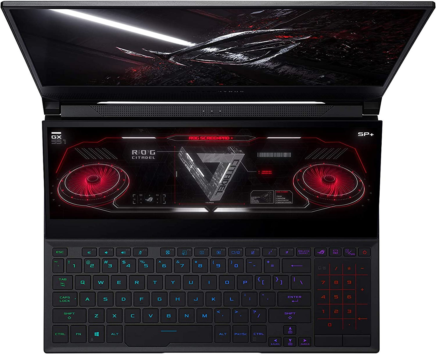 ROG Zephyrus Duo SE 15 Gaming Laptop - 15.6" 300Hz FHD IPS Display, NVIDIA GeForce RTX 3060, AMD Ryzen 9 5980HX, 16GB DDR4 RAM, 1TB PCIe SSD, Per-Key RGB Keyboard, Windows 10 Home, Model GX551QM-ES96