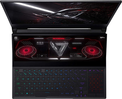 ROG Zephyrus Duo SE 15 Gaming Laptop - 15.6" 300Hz FHD IPS Display, NVIDIA GeForce RTX 3060, AMD Ryzen 9 5980HX, 16GB DDR4 RAM, 1TB PCIe SSD, Per-Key RGB Keyboard, Windows 10 Home, Model GX551QM-ES96